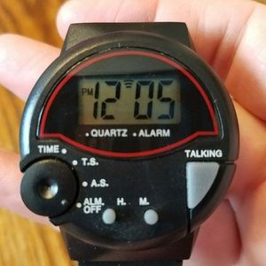 PREOWNED SPEAKING TIME WATCH FOR THE BLIND
